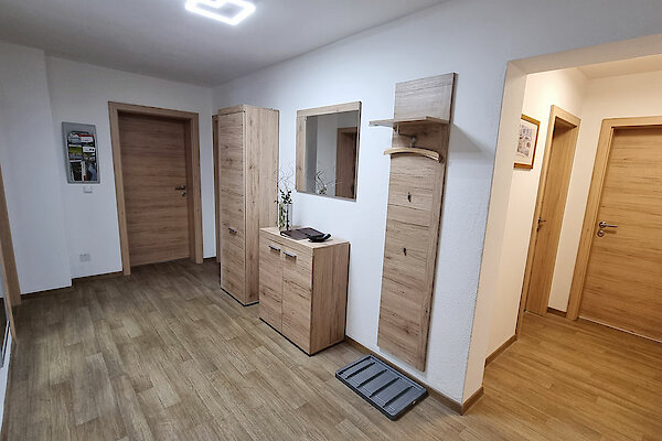 Ferienwohnung mit großem Flur